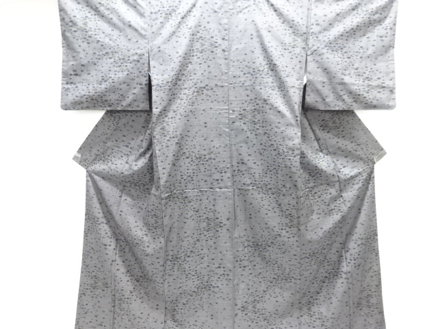 JAPANESE KIMONO / DORO OSHIMA TSUMUGI / WOVEN ABSTRACT / 5MARUKI